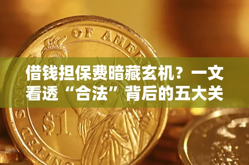 北京借钱担保费暗藏玄机？一文看透“合法”背后的五大关键陷阱