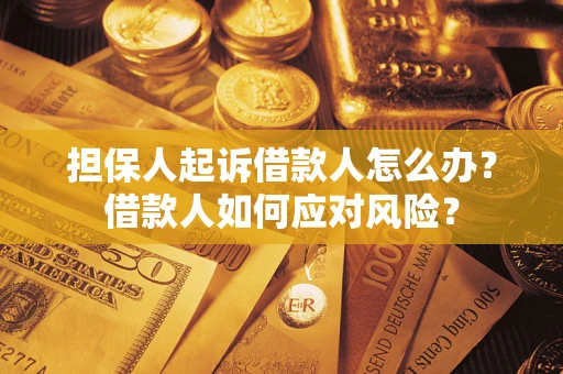 北京担保人起诉借款人怎么办？借款人如何应对风险？