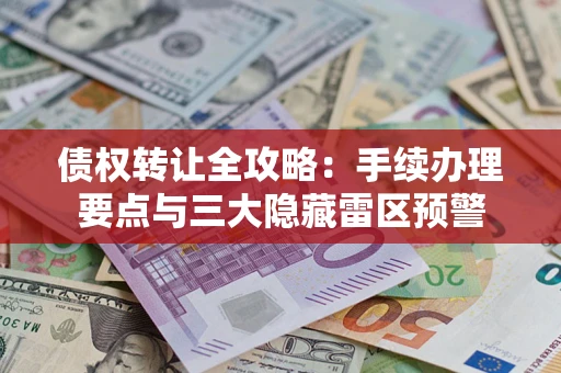 北京债权转让全攻略：手续办理要点与三大隐藏雷区预警