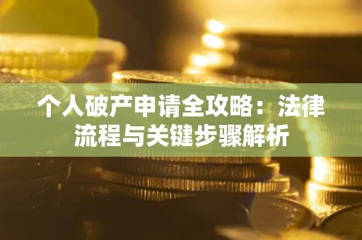 北京个人破产申请全攻略：法律流程与关键步骤解析