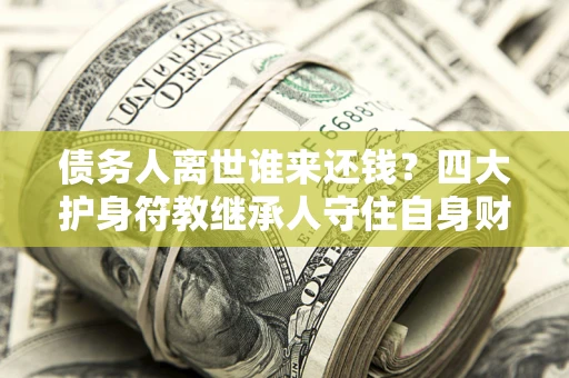 北京债务人离世谁来还钱？四大护身符教继承人守住自身财产
